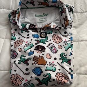 Happy Gilmore Themed Mens Golf Shirt